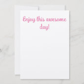 Felicitación de Cumpleaños Kaart (Achterkant)