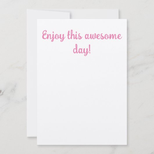 Felicitación de Cumpleaños Kaart (Achterkant)