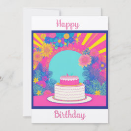 Felicitación de Cumpleaños Kaart