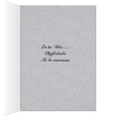 Felicitacion de Graduacion hijo (Binnen (Rechts))