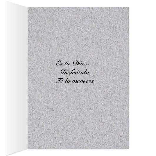 Felicitacion de Graduacion hijo (Binnen (Rechts))