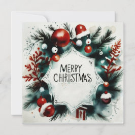 Felicitación navideña (postal). kaart