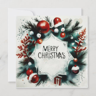 Felicitación navideña (postal). kaart