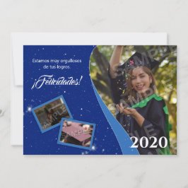 Felicitación o invitación de graduación kaart