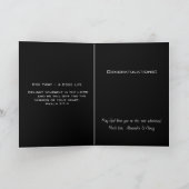 Felicitatie! AA Tijd om te studeren & Een Tijd om  Feestdagen Kaart (Binnen)