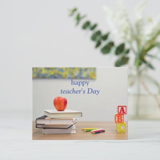 felicitatie briefkaart (Staand voorkant)