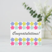 Felicitatie! Briefkaart (Staand voorkant)