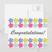 Felicitatie! Briefkaart (Voorkant / Achterkant)