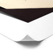 Felicitatie! Certificaat van voltooiing Diploma Poster (Hoek)