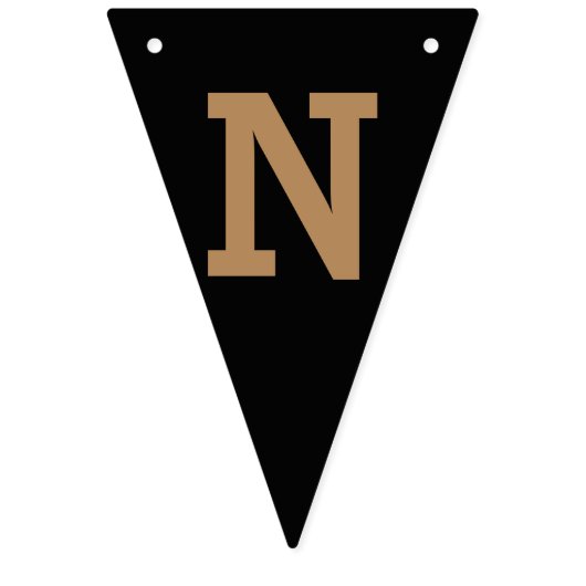 Felicitatie | Chic Stripes Vlaggetjes (Derde vlag)