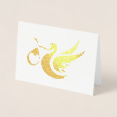 Felicitatie! Grootmoeder Folie Kaart (Voorkant)