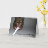 Felicitatie! Je hebt een baby! Kaart (Gele Bloem)