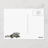 Felicitatie! Je wordt gecastreerd! Briefkaart (Achterkant)