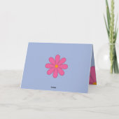Felicitatie kaart (Achterkant)