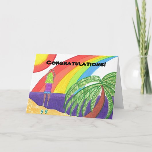 Felicitatie! Kaart (Voorkant)