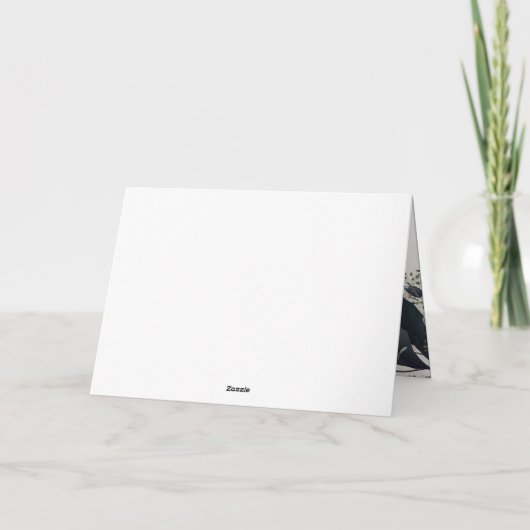 Felicitatie  kaart (Achterkant)