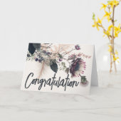 Felicitatie  kaart (Gele Bloem)