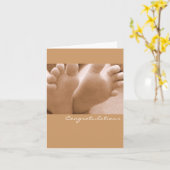 Felicitatie Kaart (Gele Bloem)