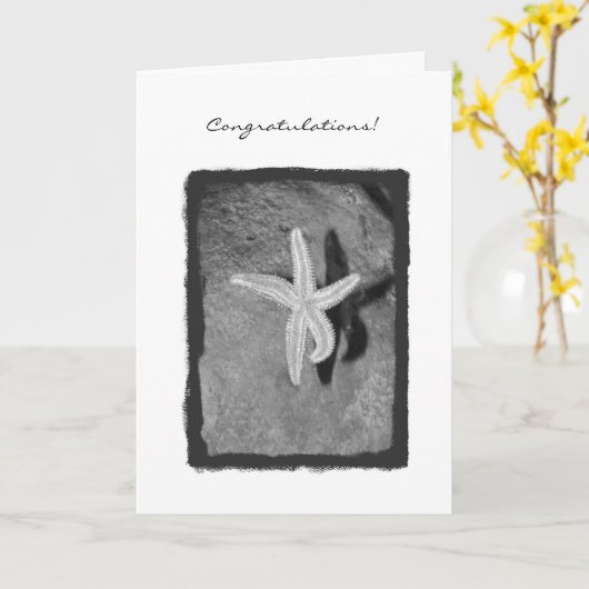 Felicitatie! Kaart (Gele Bloem)