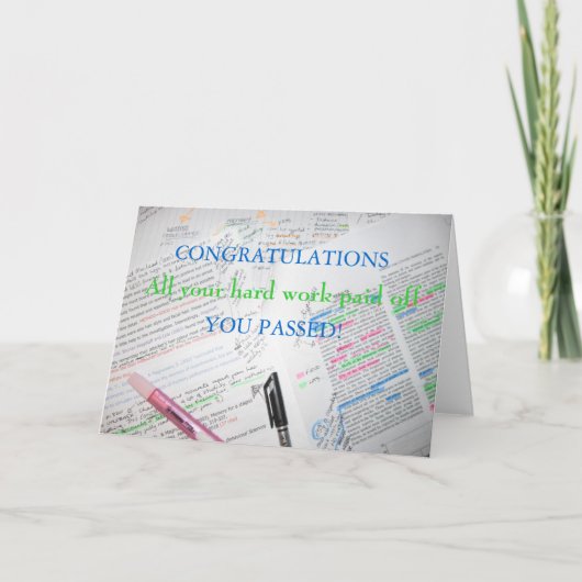 FELICITATIE KAART (Voorkant)