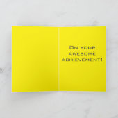 Felicitatie! Kaart (Binnen)