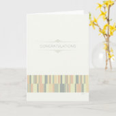 Felicitatie Kaart (Gele Bloem)