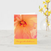 Felicitatie Kaart (Gele Bloem)