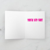 Felicitatie! Kaart (Binnen)