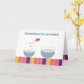 Felicitatie Kaart (Gele Bloem)