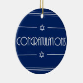 Felicitatie Keramisch Ornament (Rechts)