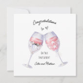  Felicitatie met uw verlovingskaart  Aankondiging (Voorkant)