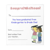 Felicitatie! Notitieblok (Voorkant)