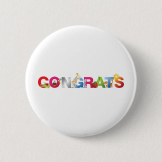 Felicitatie Ronde Button 5,7 Cm