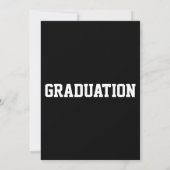 Felicitatie Uitnodiging Afstuderen (Achterkant)