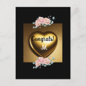 felicitatie zoete afstudeerboodschap briefkaart (Voorkant)