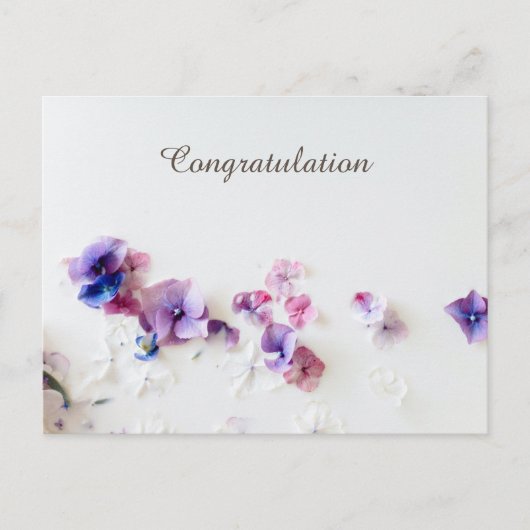 felicitatiekaart briefkaart (Voorkant)