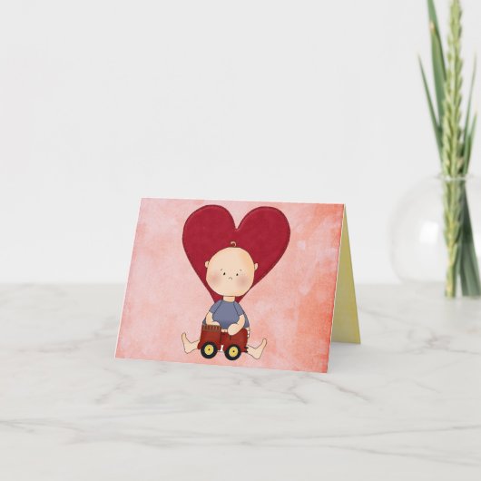 felicitatiekaart voor aanneming kaart (Voorkant)