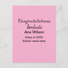 felicitaties afgestudeerde voeg naam klas jaar sch briefkaart