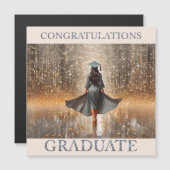  Felicitaties afgestudeerde vrouw (Voorkant / Achterkant)