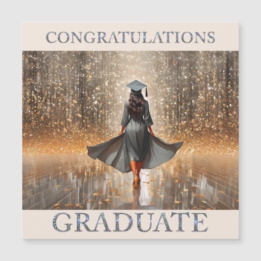  Felicitaties afgestudeerde vrouw (Voorkant)