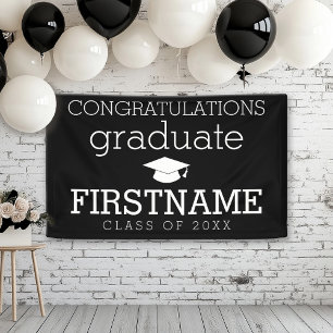 felicitaties Afstuderen - categorie van elk jaar Spandoek