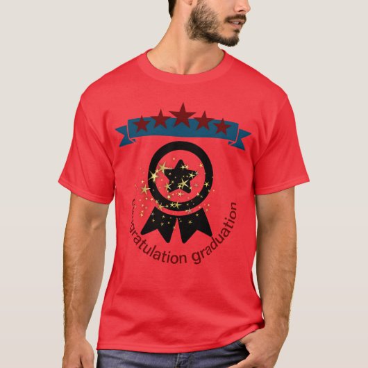 felicitaties afstuderen van je studievriend t-shirt (Voorkant)