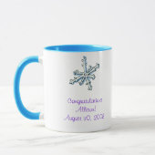 felicitaties allison skiing mok (Links)