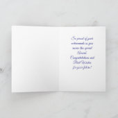 Felicitaties Beursontvanger kaart (Binnen)