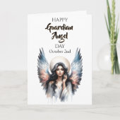 Felicitaties Engelbewakersdag | (Spaans/Hispanic) Kaart (Voorkant)