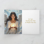 Felicitaties Engelbewakersdag | (Spaans/Hispanic) Kaart (Binnen)