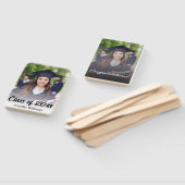 felicitaties foto afstuderen elegant stijlvol handwaaier (Niet-gemonteerd)