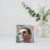 FELICITATIES grijze OVERLAY-TEXT Enclosurekaart Informatiekaartje (Staand voorkant)