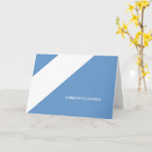 felicitaties kaart (Gele Bloem)