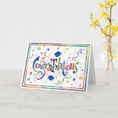 felicitaties kaart (Gele Bloem)